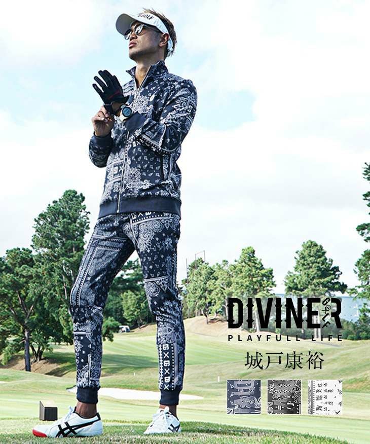 DIVINER GOLF（ディバイナーゴルフ）『ペイズリーセットアップ