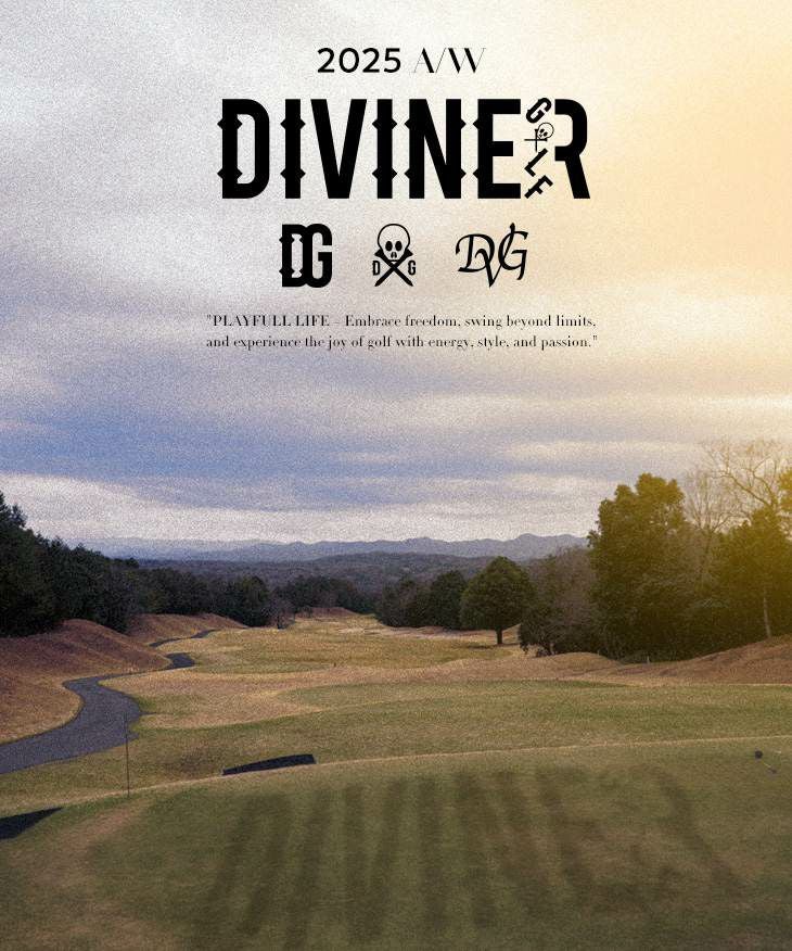 DIVINER GOLF（ディバイナーゴルフ）『チェック＆チドリ柄セットアップ