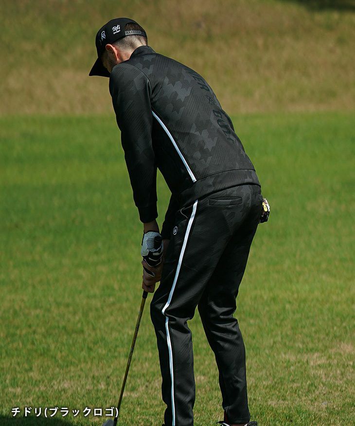 DIVINER GOLF（ディバイナーゴルフ）『チェック＆チドリ柄セットアップ