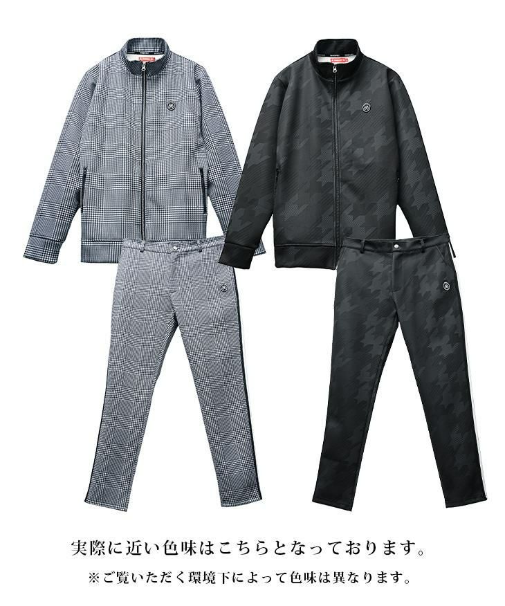 DIVINER GOLF（ディバイナーゴルフ）『チェック＆チドリ柄セットアップ