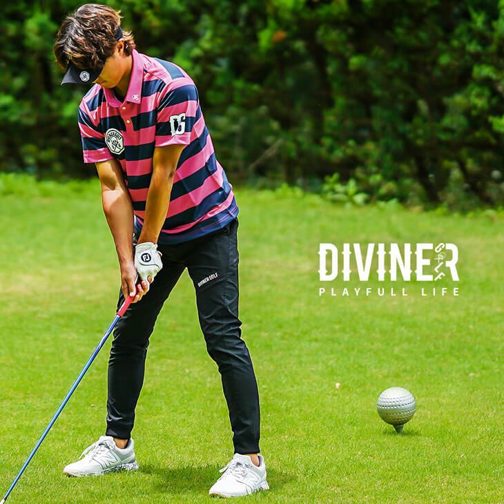 Joker Brand ボーダーポロシャツ ボーダーポロシャツ DIVINER GOLF トップス｜【公式】joker（ジョーカー）