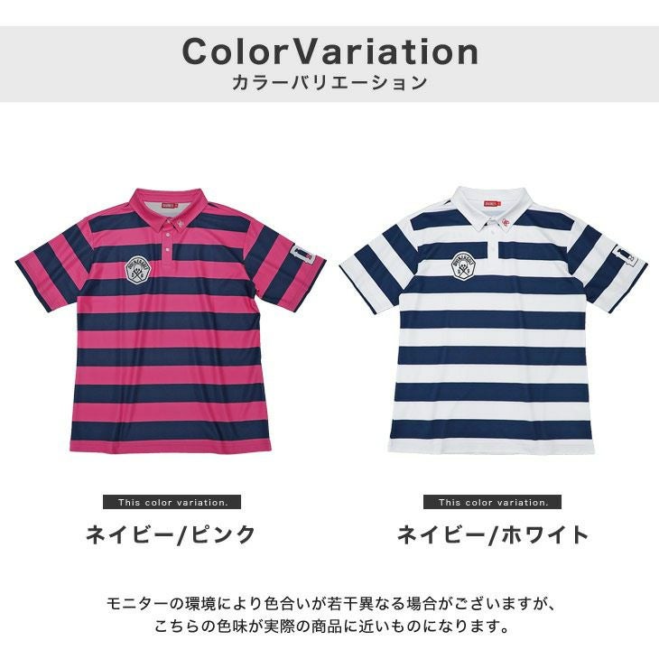 Joker Brand ボーダーポロシャツ ボーダーポロシャツ DIVINER GOLF トップス｜【公式】joker（ジョーカー）