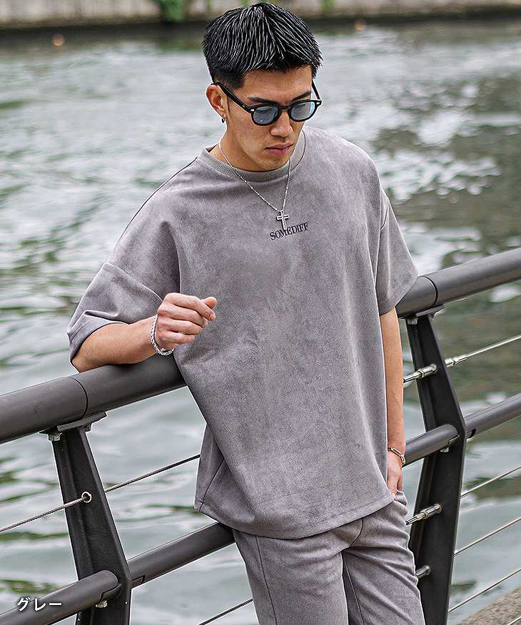 フェイクスウェード半袖Tシャツ｜【公式】joker（ジョーカー）
