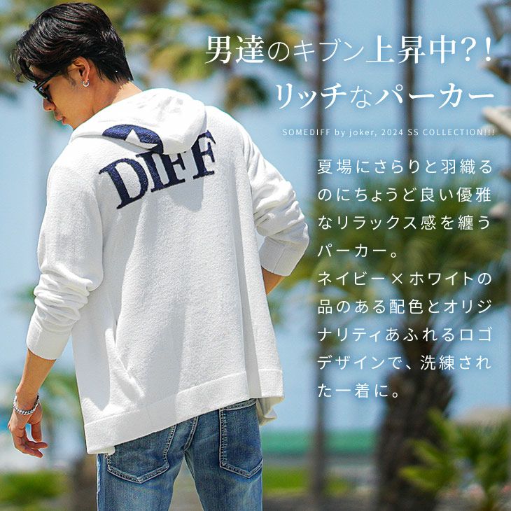 フェザーヤーンジャガードZIPパーカー ｜【公式】joker（ジョーカー）