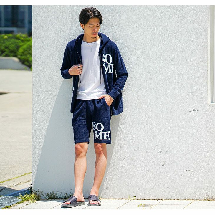 フェザーヤーンパーカーセットアップ ハーフパンツ ショーツ ｜【公式