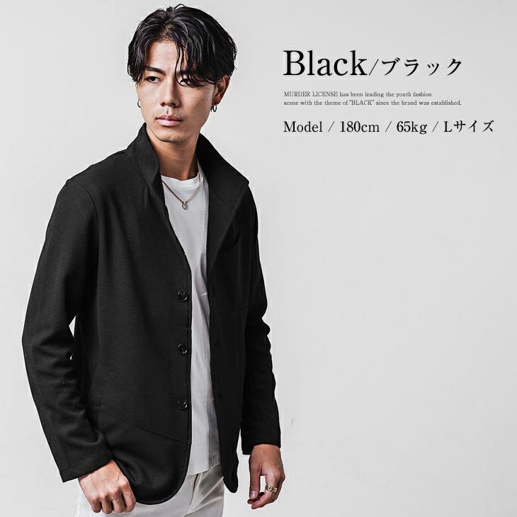 イタリアンジャケット/BlackbyVANQUISH アウター テーラードジャケット