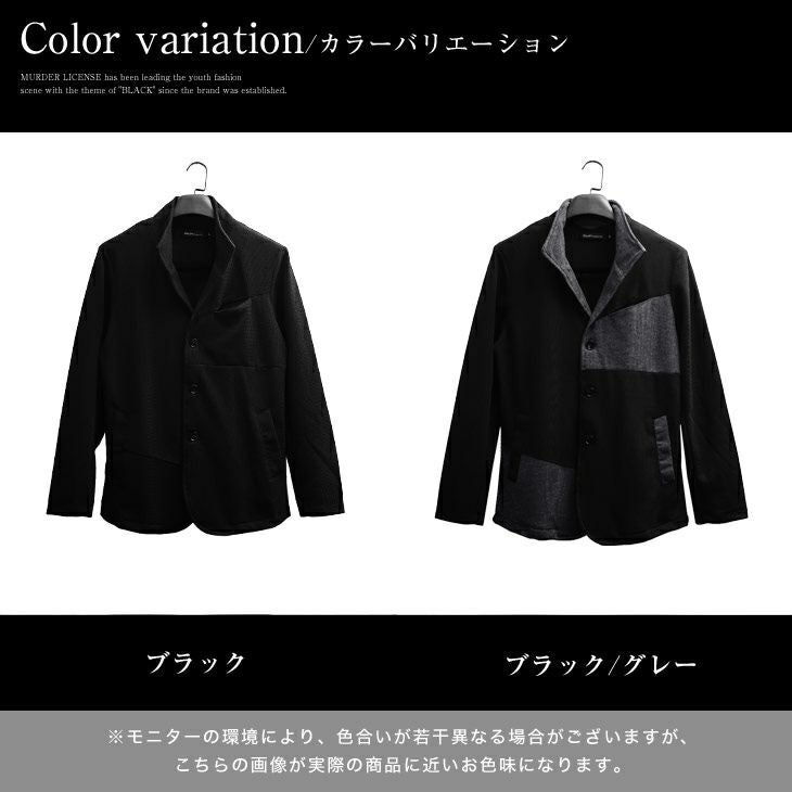 イタリアンジャケット/BlackbyVANQUISH アウター テーラードジャケット