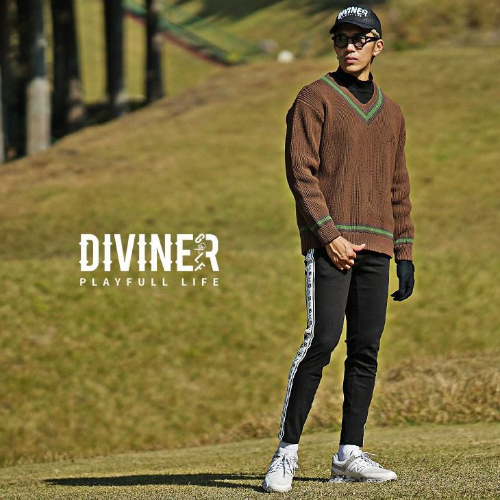 Vネックニット DIVINER GOLF ｜【公式】joker（ジョーカー）