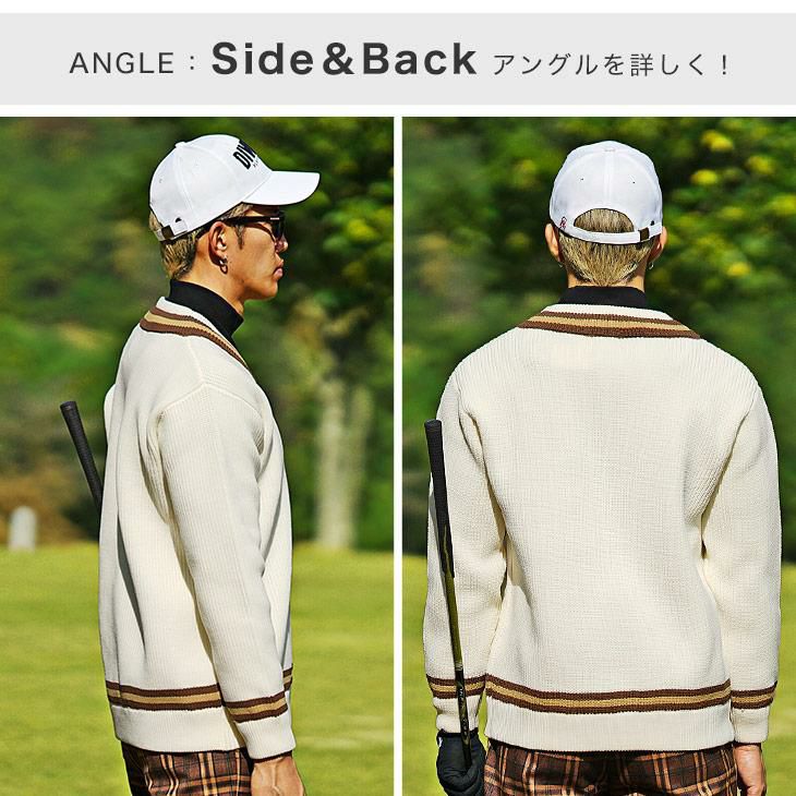 Vネックニット DIVINER GOLF |【公式】joker(ジョーカー) Vネックニット DIVINER GOLF |【公式】joker(ジョーカー)