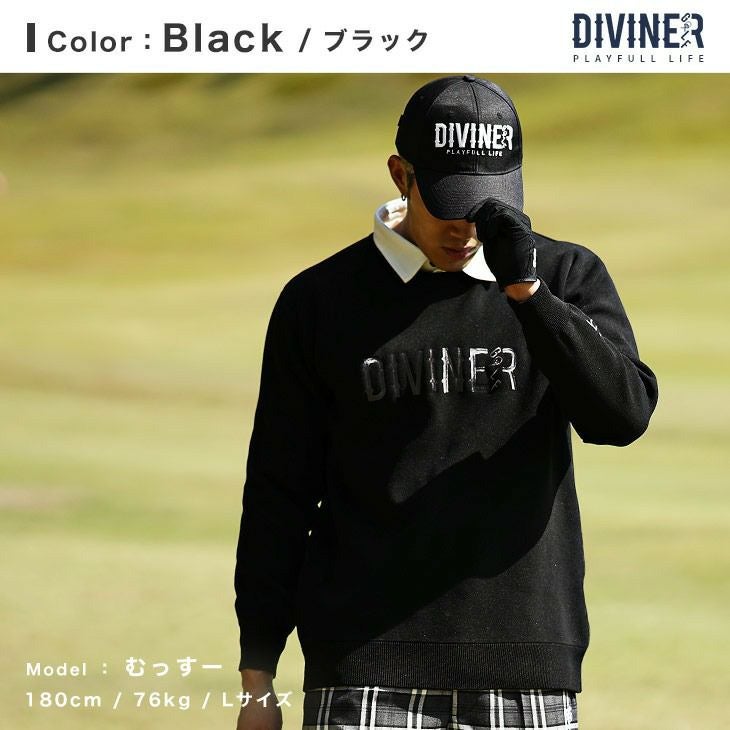 ロゴ刺繍ニット DIVINER GOLF ｜【公式】joker（ジョーカー）