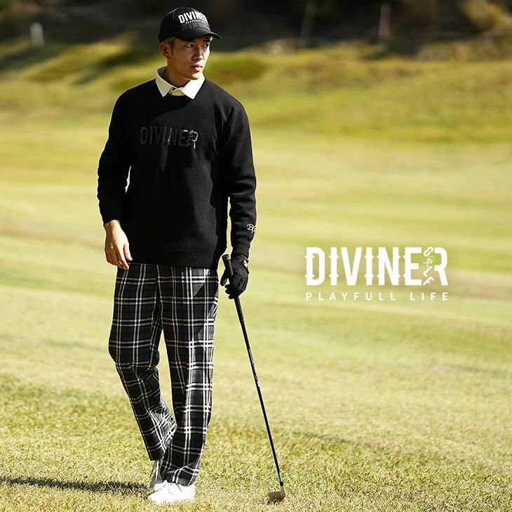 ロゴ刺繍ニット DIVINER GOLF ｜【公式】joker（ジョーカー）