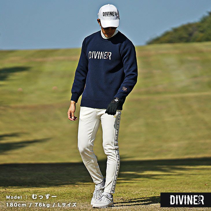 ロゴ刺繍ニット DIVINER GOLF ｜【公式】joker（ジョーカー）