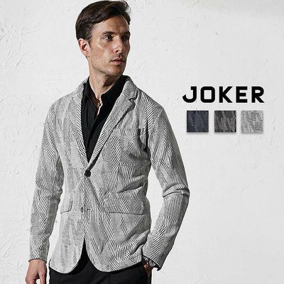 ジャガード総柄テーラードジャケット ｜【公式】joker（ジョーカー）
