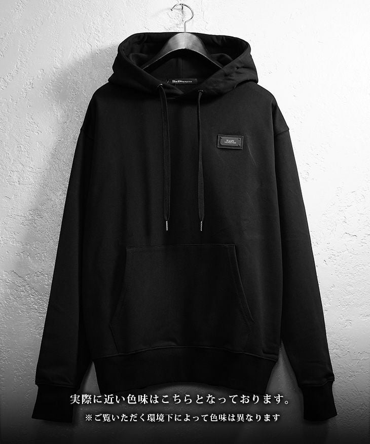 Wimbledon 公式パーカー黒・新品 JOHNNY WOLF（ジョニーウルフ） パーカー DELLING ヘビーウェイト