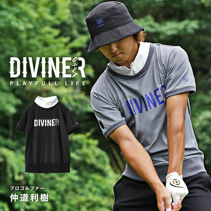 ボーダーポロシャツ DIVINER GOLF トップス｜【公式】joker（ジョーカー）