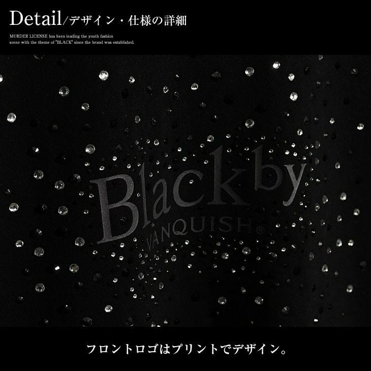ラインストーンロゴTシャツ Black by VANQUISH ｜【公式】joker