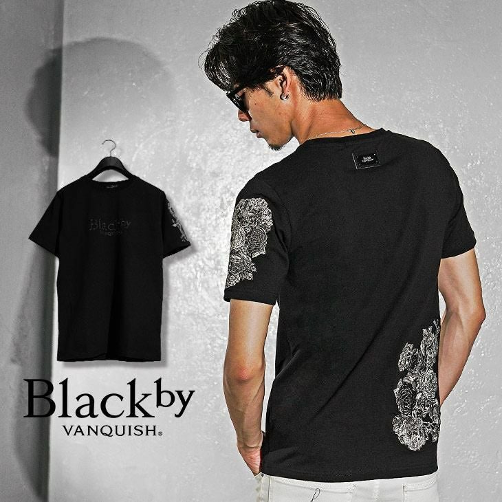 ラインストーンロゴTシャツ Black by VANQUISH ｜【公式】joker