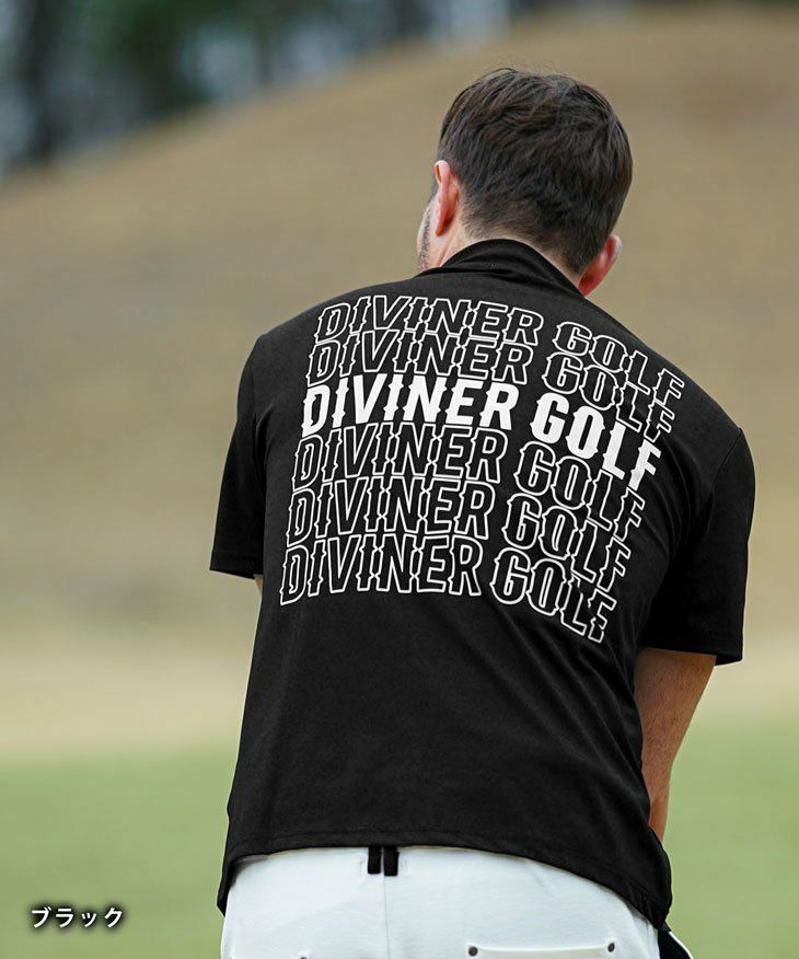 DIVINER GOLF】 ハーフZIP半袖モックネック｜【公式】joker（ジョーカー）