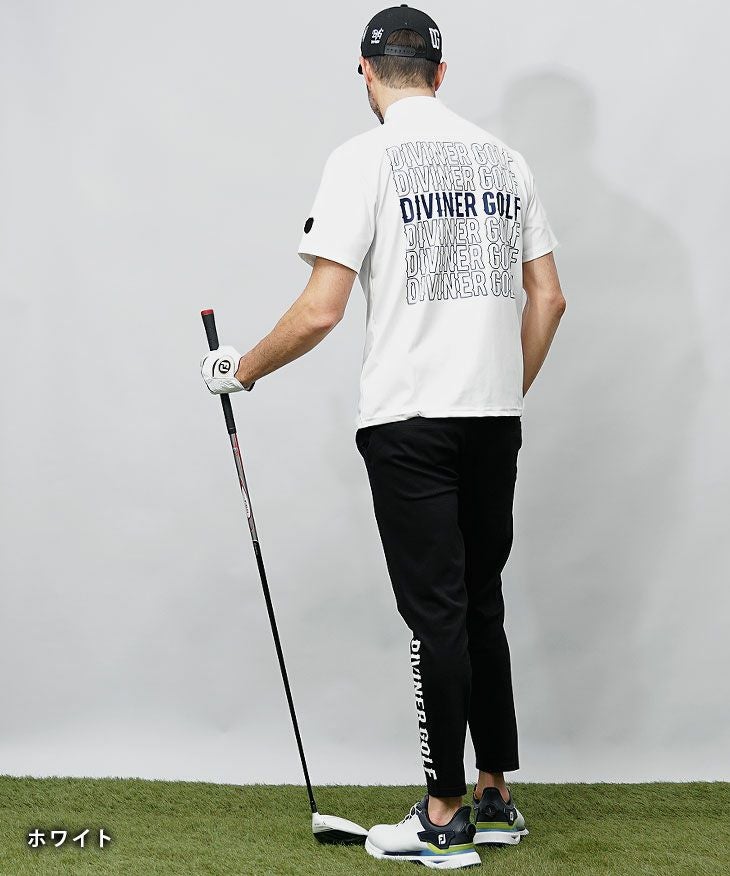 DIVINER GOLF】 ハーフZIP半袖モックネック｜【公式】joker（ジョーカー）