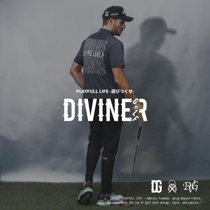 DIVINER GOLF】 ハーフZIP半袖モックネック｜【公式】joker（ジョーカー）