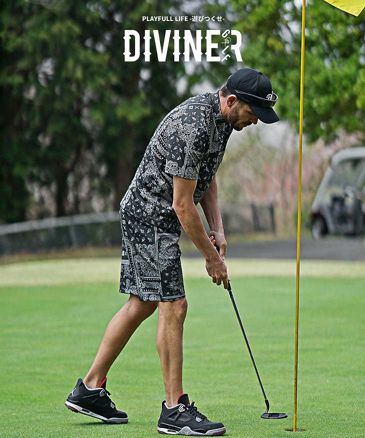 DIVINER GOLF】 ペイズリー柄ハーフパンツ｜【公式】joker（ジョーカー）
