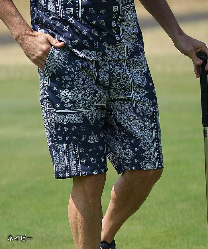 DIVINER GOLF】 ペイズリー柄ハーフパンツ｜【公式】joker（ジョーカー）