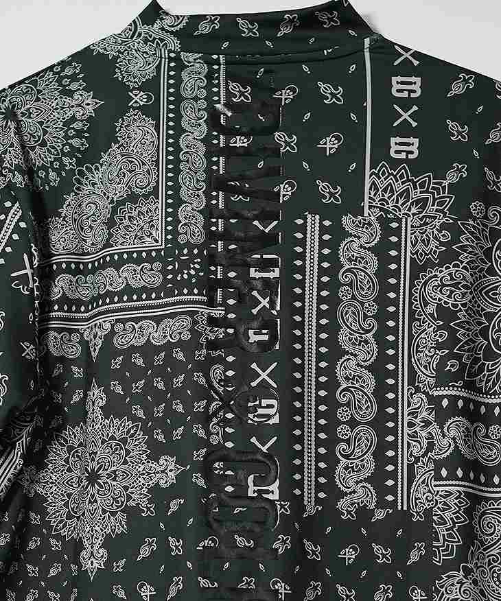 DIVINER GOLF】 ペイズリー柄半袖モックネックTシャツ｜【公式】joker