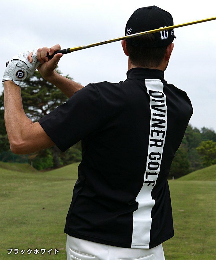 DIVINER GOLF（ディバイナーゴルフ）『バックラインハーフジップ