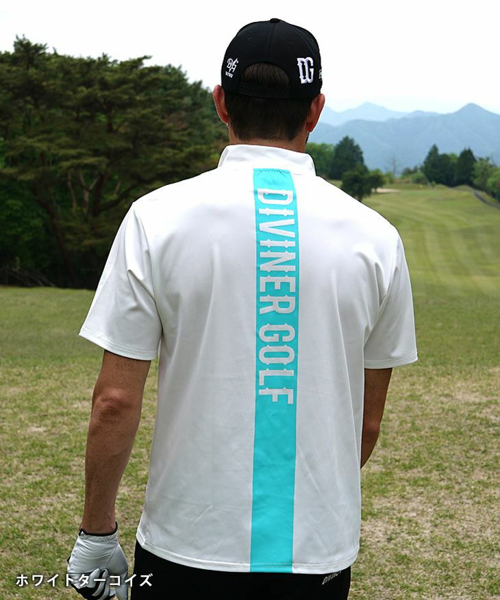 DIVINER GOLF（ディバイナーゴルフ）『バックラインハーフジップ