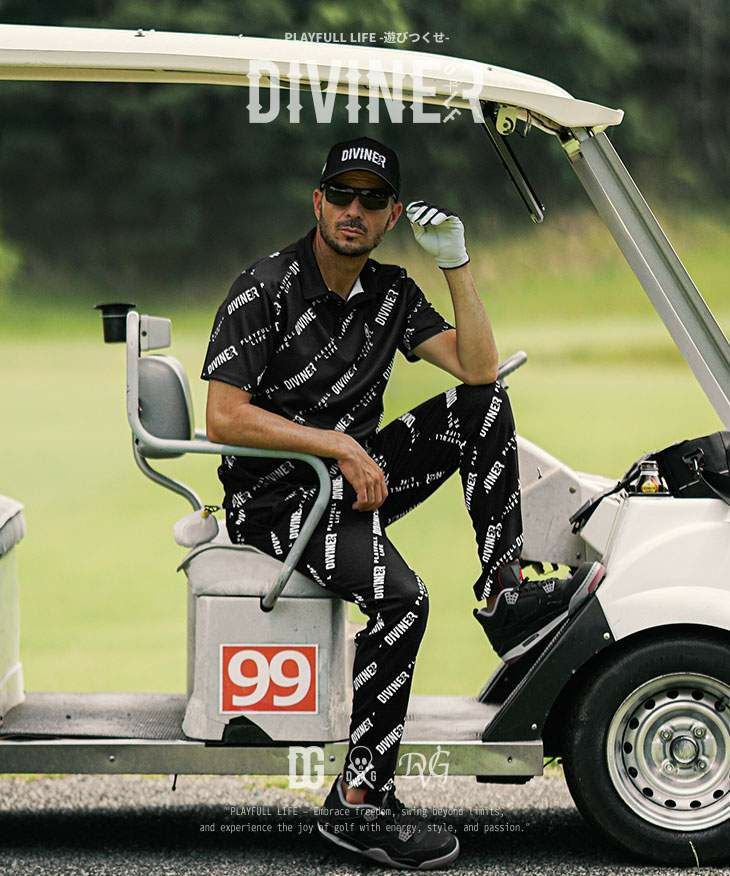 DIVINER GOLF（ディバイナーゴルフ）『総柄ロゴセットアップ』｜【公式