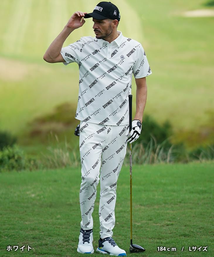 DIVINER GOLF（ディバイナーゴルフ）『総柄ロゴセットアップ』｜【公式