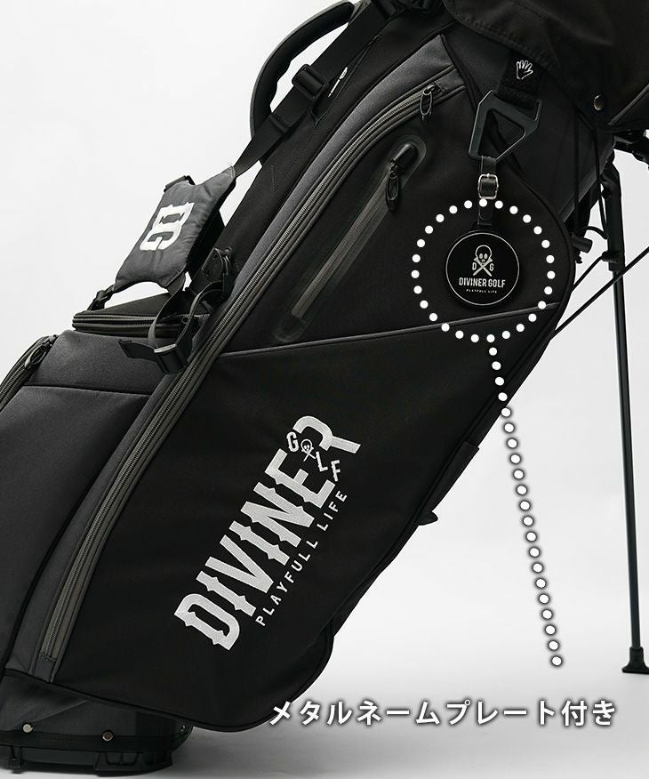 DIVINER GOLF（ディバイナーゴルフ）『モノトーンキャディーバッグ