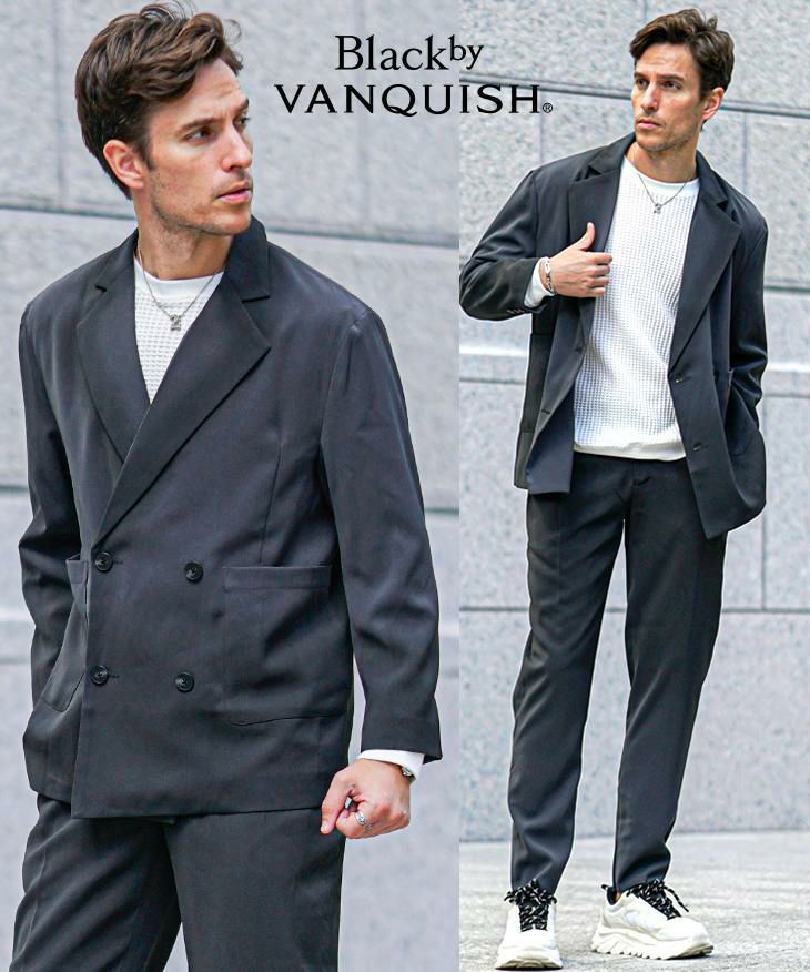 BLACK by VANQUISHブラックバイヴァンキッシュ デニムモッズコート BLACK by VANQUISH（ブラックバイバンキッシュ）の「ウォッシュド3way
