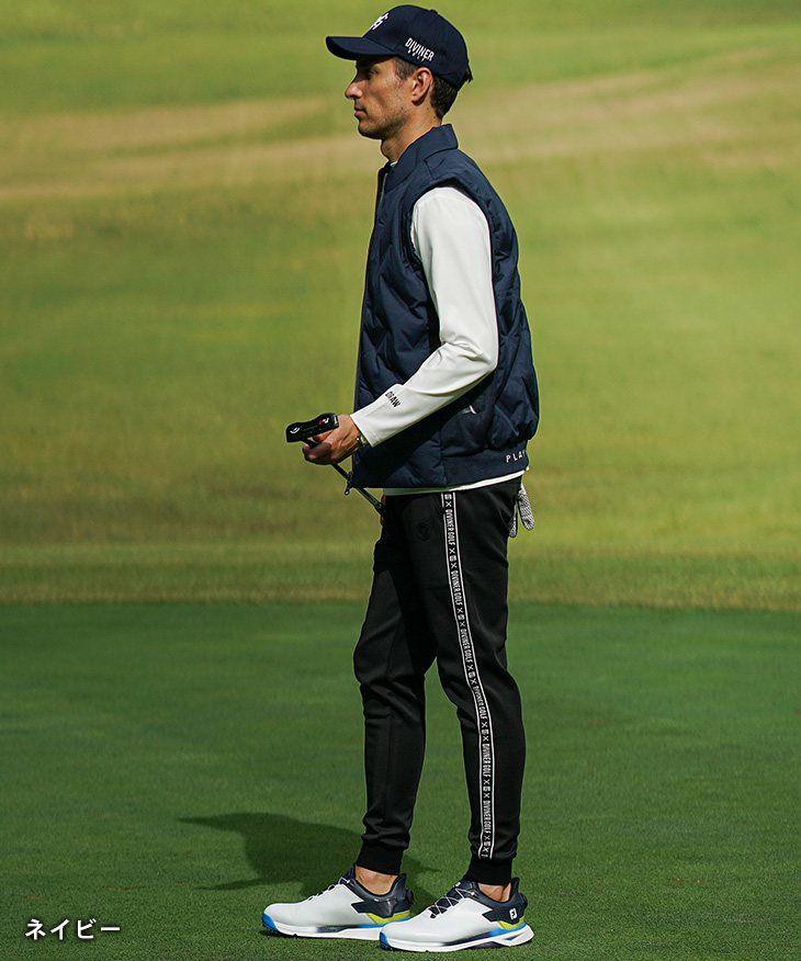 ⚫︎ohanaページ⚫︎未使用 23区SPORT ダウンベスト ゴルフウェア 23区GOLF 【超美品】23区ゴルフ ダウンベスト ネイビー ロゴワッペン