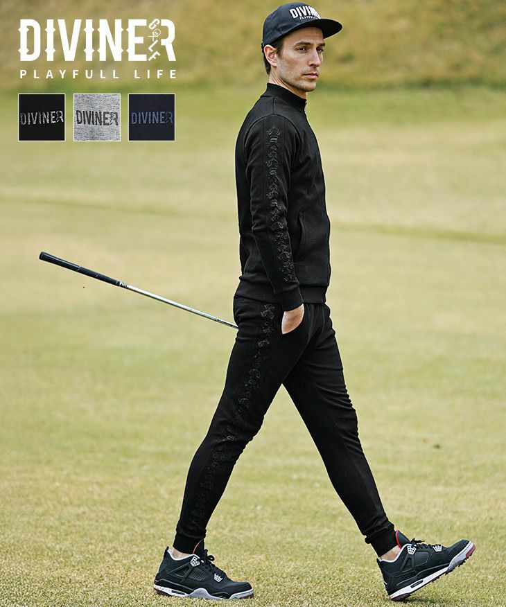 DIVINER GOLF（ディバイナーゴルフ）『スムース刺繍セットアップ
