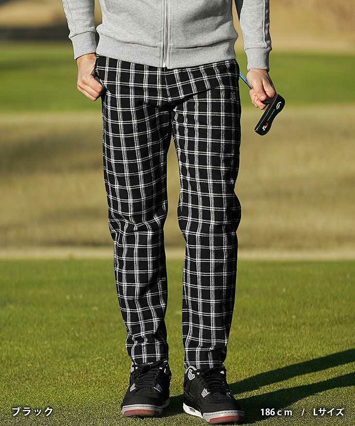DIVINER GOLF（ディバイナーゴルフ）『チェック柄ロングパンツ