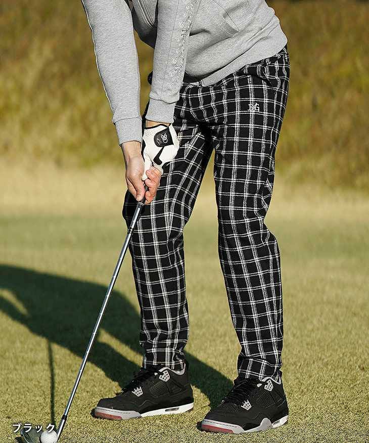 DIVINER GOLF（ディバイナーゴルフ）『チェック柄ロングパンツ