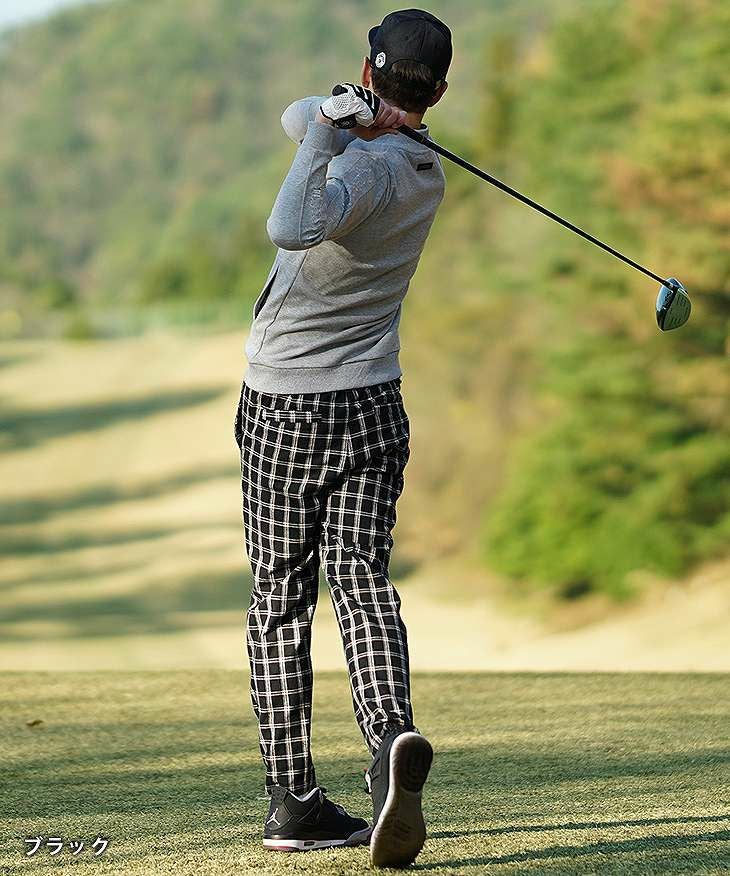 DIVINER GOLF（ディバイナーゴルフ）『チェック柄ロングパンツ