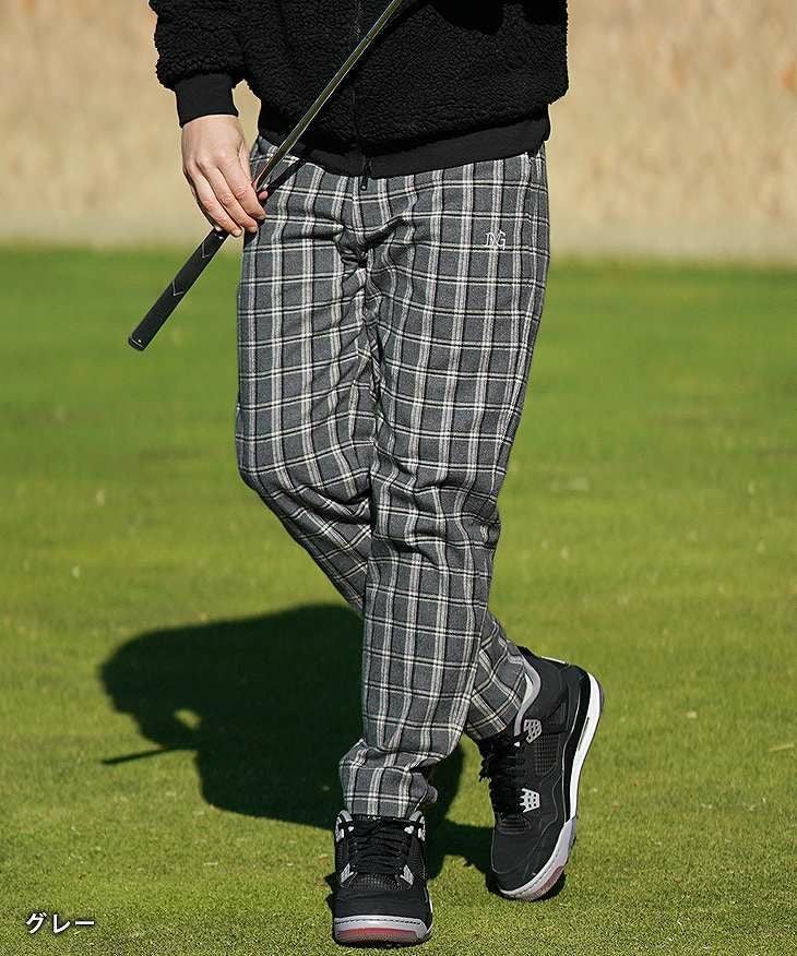 DIVINER GOLF（ディバイナーゴルフ）『チェック柄ロングパンツ
