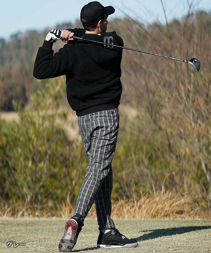 DIVINER GOLF（ディバイナーゴルフ）『チェック柄ロングパンツ