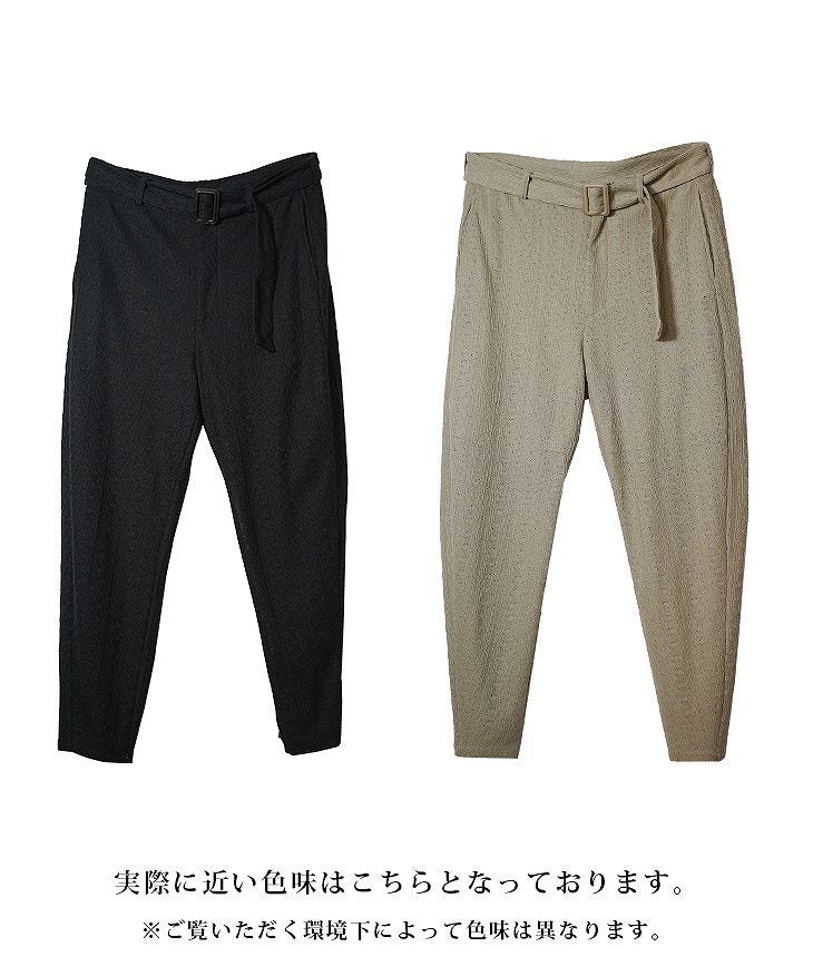 LINENTOUCHJACQUARDTWISTPANTS(ssu9114a)｜【公式】joker（ジョーカー）