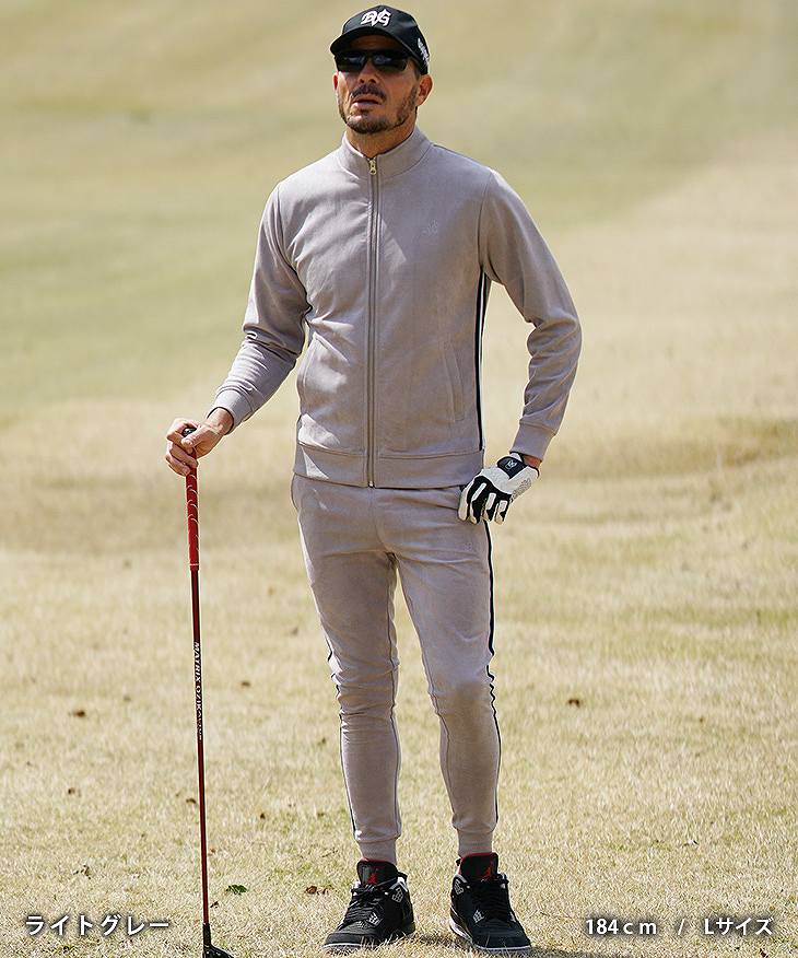 DIVINER GOLF】 フェイクスウェードジャケットセットアップ｜【公式