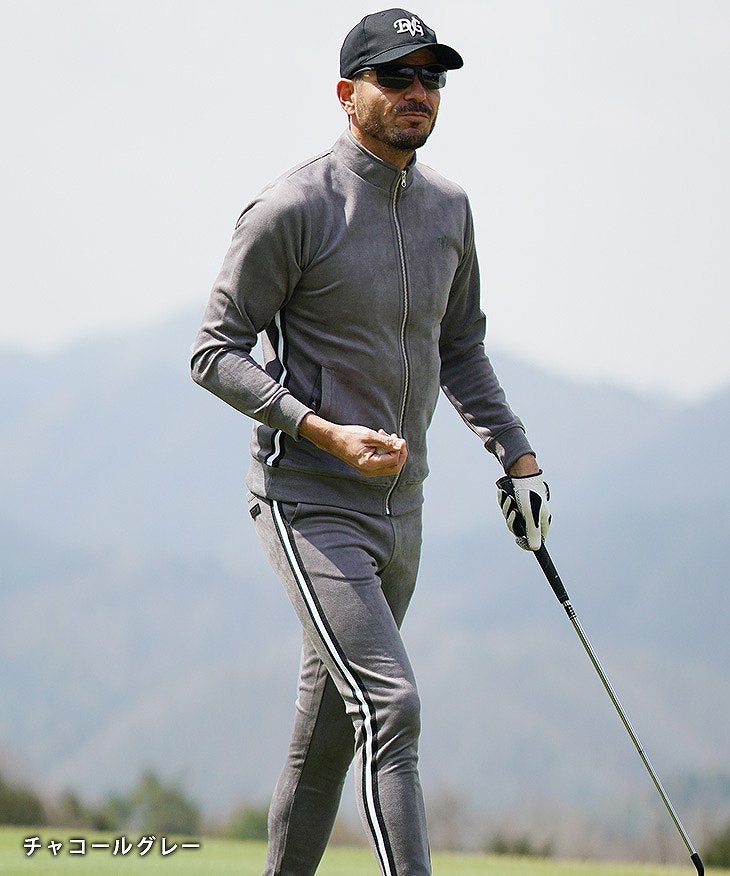 DIVINER GOLF】 フェイクスウェードジャケットセットアップ｜【公式