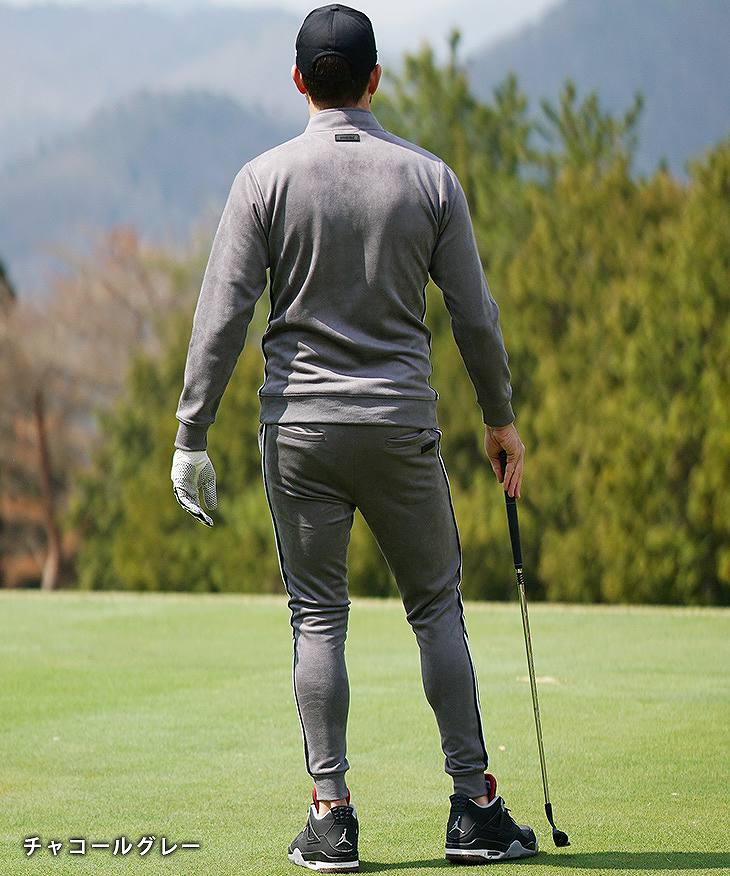 DIVINER GOLF】 フェイクスウェードジャケットセットアップ｜【公式
